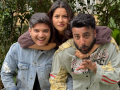 Bigg Boss’ Shehnaaz Gill, Shehbaz Badesha, Mridul Tiwari reunite, watch 'Ikk Kudi' together - Hindi News | Bigg Boss’ Shehnaaz Gill, Shehbaz Badesha, Mridul Tiwari reunite, watch 'Ikk Kudi' together | Latest entertainment News at Lokmattimes.com