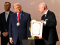 President Trump awarded FIFA Peace Prize at World Cup draw - Hindi News | President Trump awarded FIFA Peace Prize at World Cup draw | Latest international News at Lokmattimes.com