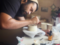 Varun Konidela quips his ‘focus level is baking a masterpiece’ as he perfects a cake - Hindi News | Varun Konidela quips his ‘focus level is baking a masterpiece’ as he perfects a cake | Latest entertainment News at Lokmattimes.com