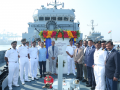 Indian Navy gets its third anti-submarine shallow water craft INS Anjadip - Hindi News | Indian Navy gets its third anti-submarine shallow water craft INS Anjadip | Latest national News at Lokmattimes.com