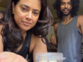 Sameera Reddy swears by this banana stem & dal curry recipe for gut health - Hindi News | Sameera Reddy swears by this banana stem & dal curry recipe for gut health | Latest entertainment News at Lokmattimes.com
