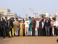 A floral journey from ancient to modern India at Sabarmati Riverfront - Hindi News | A floral journey from ancient to modern India at Sabarmati Riverfront | Latest national News at Lokmattimes.com