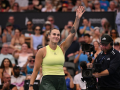 Sabalenka storms into third straight Brisbane International final with win over Muchova - Hindi News | Sabalenka storms into third straight Brisbane International final with win over Muchova | Latest other-sports News at Lokmattimes.com