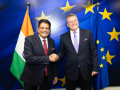 India, EU reaffirm strong political resolve to address pending issues towards free trade pact - Hindi News | India, EU reaffirm strong political resolve to address pending issues towards free trade pact | Latest business News at Lokmattimes.com