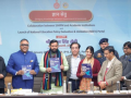 Haryana CM releases first District Human Development Report by Jindal Institute of Haryana Studies - Hindi News | Haryana CM releases first District Human Development Report by Jindal Institute of Haryana Studies | Latest national News at Lokmattimes.com