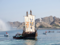 India's recreated 5th-century ‘stitched’ vessel in historic voyage revives ancient maritime ties with Oman - Hindi News | India's recreated 5th-century ‘stitched’ vessel in historic voyage revives ancient maritime ties with Oman | Latest national News at Lokmattimes.com