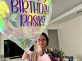 Rasika Dugal spends her birthday amidst ballons, comfy pyjamas & freshly baked bread - Hindi News | Rasika Dugal spends her birthday amidst ballons, comfy pyjamas & freshly baked bread | Latest entertainment News at Lokmattimes.com