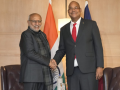 VP Radhakrishnan calls on Seychelles President, discusses key aspects of bilateral partnership - Hindi News | VP Radhakrishnan calls on Seychelles President, discusses key aspects of bilateral partnership | Latest national News at Lokmattimes.com