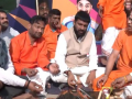 Mahashivratri prayers, havan held for India’s victory ahead of T20 World Cup clash with Pakistan - Hindi News | Mahashivratri prayers, havan held for India’s victory ahead of T20 World Cup clash with Pakistan | Latest other-sports News at Lokmattimes.com