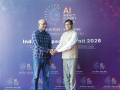 Guyana VP Bharrat Jagdeo arrives in New Delhi to attend AI Impact Summit - Hindi News | Guyana VP Bharrat Jagdeo arrives in New Delhi to attend AI Impact Summit | Latest national News at Lokmattimes.com