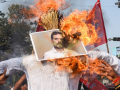 Bihar BJP workers in Patna burn Rahul Gandhi's effigy after Congress protest at AI Summit - Hindi News | Bihar BJP workers in Patna burn Rahul Gandhi's effigy after Congress protest at AI Summit | Latest national News at Lokmattimes.com