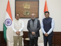 Vice President Radhakrishnan briefed on rural job, welfare schemes by Shivraj Singh Chouhan - Hindi News | Vice President Radhakrishnan briefed on rural job, welfare schemes by Shivraj Singh Chouhan | Latest national News at Lokmattimes.com