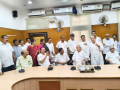 Oppn unity on display as Santrupt Misra, Datteswar Hota file RS nomination papers - Hindi News | Oppn unity on display as Santrupt Misra, Datteswar Hota file RS nomination papers | Latest national News at Lokmattimes.com