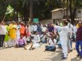 JD-U workers protest in Patna, Kalyan Bigha after Nitish Kumar files RS nomination - Hindi News | JD-U workers protest in Patna, Kalyan Bigha after Nitish Kumar files RS nomination | Latest national News at Lokmattimes.com