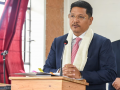 Meghalaya CM attends Vision 2032 programme in Williamnagar - Hindi News | Meghalaya CM attends Vision 2032 programme in Williamnagar | Latest national News at Lokmattimes.com