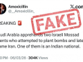 Govt debunks viral claim on Indian 'Israeli arrest’, post linked to 'pro-Cong' X account - Hindi News | Govt debunks viral claim on Indian 'Israeli arrest’, post linked to 'pro-Cong' X account | Latest national News at Lokmattimes.com