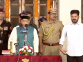 Shiv Pratap Shukla sworn in as new Governor of Telangana - Hindi News | Shiv Pratap Shukla sworn in as new Governor of Telangana | Latest national News at Lokmattimes.com