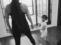 Dia Mirza enjoys a fun session at the gym with her little companion - Hindi News | Dia Mirza enjoys a fun session at the gym with her little companion | Latest entertainment News at Lokmattimes.com