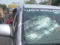 BJP candidate's convoy attacked in Bengal's Cooch Behar, Trinamool denies charge - Hindi News | BJP candidate's convoy attacked in Bengal's Cooch Behar, Trinamool denies charge | Latest national News at Lokmattimes.com