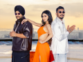 Mouni Roy finds love beyond work while shooting Saucy with Divine, Riar Saab in Singapore - Hindi News | Mouni Roy finds love beyond work while shooting Saucy with Divine, Riar Saab in Singapore | Latest entertainment News at Lokmattimes.com