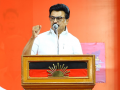 TN CM Stalin cites Rs 5,000cr projects in Karur, targets AIADMK-BJP alliance - Hindi News | TN CM Stalin cites Rs 5,000cr projects in Karur, targets AIADMK-BJP alliance | Latest national News at Lokmattimes.com