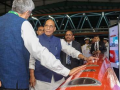 Rajnath Singh lays foundation stone of tunnel in Visakhapatnam to boost naval research  - Hindi News | Rajnath Singh lays foundation stone of tunnel in Visakhapatnam to boost naval research  | Latest national News at Lokmattimes.com