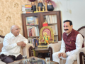 State BJP chief meets former minister Narottam Mishra, discusses BJP's strategy for MP bypoll - Hindi News | State BJP chief meets former minister Narottam Mishra, discusses BJP's strategy for MP bypoll | Latest national News at Lokmattimes.com