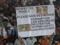 'Respected Modi ji, please save West Bengal' poster at PM's Asansol rally draws attention - Hindi News | 'Respected Modi ji, please save West Bengal' poster at PM's Asansol rally draws attention | Latest national News at Lokmattimes.com