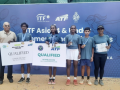 India finish runners-up at ITF Asia U-14 C'ships; Srishti Kiran, Puneeth Manohar qualify for Wimbledon U-14 - Hindi News | India finish runners-up at ITF Asia U-14 C'ships; Srishti Kiran, Puneeth Manohar qualify for Wimbledon U-14 | Latest other-sports News at Lokmattimes.com