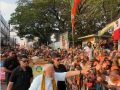 Tamil Nadu: PM Modi holds mega roadshow in Nagercoil town of Kanyakumari - Hindi News | Tamil Nadu: PM Modi holds mega roadshow in Nagercoil town of Kanyakumari | Latest national News at Lokmattimes.com