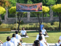 Jammu: BSF organises Yoga session at Veer Bhumi Park under 'Yoga at Iconic Places' initiative - Hindi News | Jammu: BSF organises Yoga session at Veer Bhumi Park under 'Yoga at Iconic Places' initiative | Latest health News at Lokmattimes.com