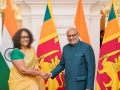 VP Radhakrishnan, Sri Lankan PM Amarasuriya discuss strengthening ties - Hindi News | VP Radhakrishnan, Sri Lankan PM Amarasuriya discuss strengthening ties | Latest international News at Lokmattimes.com