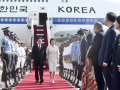 South Korean President Lee Jae Myung arrives in New Delhi for three-day State visit - Hindi News | South Korean President Lee Jae Myung arrives in New Delhi for three-day State visit | Latest international News at Lokmattimes.com