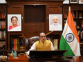 Union Minister Chouhan reviews MP wheat procurement, stresses 'farmer-friendly' ops - Hindi News | Union Minister Chouhan reviews MP wheat procurement, stresses 'farmer-friendly' ops | Latest national News at Lokmattimes.com