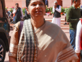 ‘Think about your future then vote,’ says DMK’s Kanimozhi after casting ballot in Chennai - Hindi News | ‘Think about your future then vote,’ says DMK’s Kanimozhi after casting ballot in Chennai | Latest national News at Lokmattimes.com
