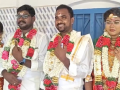 TN polls: Newlyweds step out to vote, ECI highlights spirit of active citizenship - Hindi News | TN polls: Newlyweds step out to vote, ECI highlights spirit of active citizenship | Latest national News at Lokmattimes.com