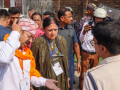 Trinamool alleges BJP's Agnimitra Paul 'staged' attack on her convoy during Bengal polling - Hindi News | Trinamool alleges BJP's Agnimitra Paul 'staged' attack on her convoy during Bengal polling | Latest national News at Lokmattimes.com