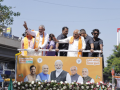 Gujarat CM calls for full voter turnout as BJP concludes campaigning in Ahmedabad - Hindi News | Gujarat CM calls for full voter turnout as BJP concludes campaigning in Ahmedabad | Latest national News at Lokmattimes.com