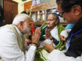 Bengal: PM Modi visits Matua Thakur Mandir, recalls his meeting with Matua Matriarch Binapani Devi - Hindi News | Bengal: PM Modi visits Matua Thakur Mandir, recalls his meeting with Matua Matriarch Binapani Devi | Latest national News at Lokmattimes.com