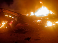 Private bus catches fire in Telangana's Medak, no casualties - Hindi News | Private bus catches fire in Telangana's Medak, no casualties | Latest national News at Lokmattimes.com