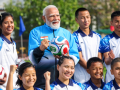 "Unforgettable experience", Sikkim footballers share joy of playing friendly match with PM Modi - Hindi News | "Unforgettable experience", Sikkim footballers share joy of playing friendly match with PM Modi | Latest other-sports News at Lokmattimes.com