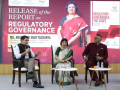 Regulations have become increasingly micro in nature: Arundhati Bhattacharya at JGU report release - Hindi News | Regulations have become increasingly micro in nature: Arundhati Bhattacharya at JGU report release | Latest national News at Lokmattimes.com