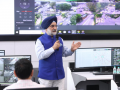 Delhi L-G Sandhu reviews summer action plan at integrated command centre - Hindi News | Delhi L-G Sandhu reviews summer action plan at integrated command centre | Latest national News at Lokmattimes.com