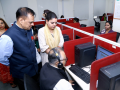 Rajasthan: Chief Secy, DGP inspect 181 helpline centre​ - Hindi News | Rajasthan: Chief Secy, DGP inspect 181 helpline centre​ | Latest national News at Lokmattimes.com