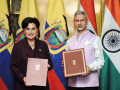 EAM Jaishankar meets Ecuadorian counterpart, discusses ways to deepen ties - Hindi News | EAM Jaishankar meets Ecuadorian counterpart, discusses ways to deepen ties | Latest national News at Lokmattimes.com