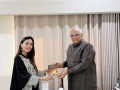 Sanskruti Jayana visits Lord Krishna's Karmabhoomi Dwarka ahead of her debut with 'Krishnavataram' - Hindi News | Sanskruti Jayana visits Lord Krishna's Karmabhoomi Dwarka ahead of her debut with 'Krishnavataram' | Latest entertainment News at Lokmattimes.com
