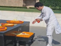BJP leader Ravinder Singh Negi 'purifies' Rajghat after Kejriwal, Sisodia's visit - Hindi News | BJP leader Ravinder Singh Negi 'purifies' Rajghat after Kejriwal, Sisodia's visit | Latest national News at Lokmattimes.com