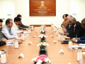 MoS Kirti Vardhan, AU Commission finalise preparations for India-Africa Forum Summit - Hindi News | MoS Kirti Vardhan, AU Commission finalise preparations for India-Africa Forum Summit | Latest national News at Lokmattimes.com