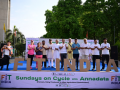 Agricultural stakeholders spread message of fitness on 72nd edition of Fit India Sundays on Cycle - Hindi News | Agricultural stakeholders spread message of fitness on 72nd edition of Fit India Sundays on Cycle | Latest other-sports News at Lokmattimes.com