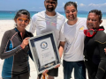 Underwater Tricolour feat enters Guinness records; Bengaluru adventurer part of historic mission - Hindi News | Underwater Tricolour feat enters Guinness records; Bengaluru adventurer part of historic mission | Latest national News at Lokmattimes.com